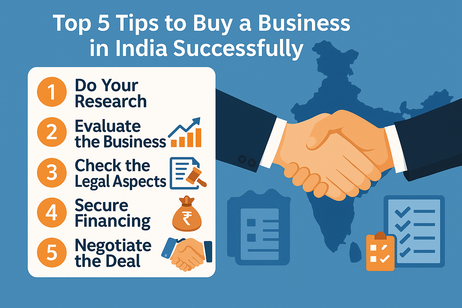 Tips to Buy Business in India